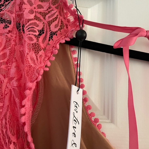 For Love and Lemons Emerie Dress - Pink - Picture 6 of 6